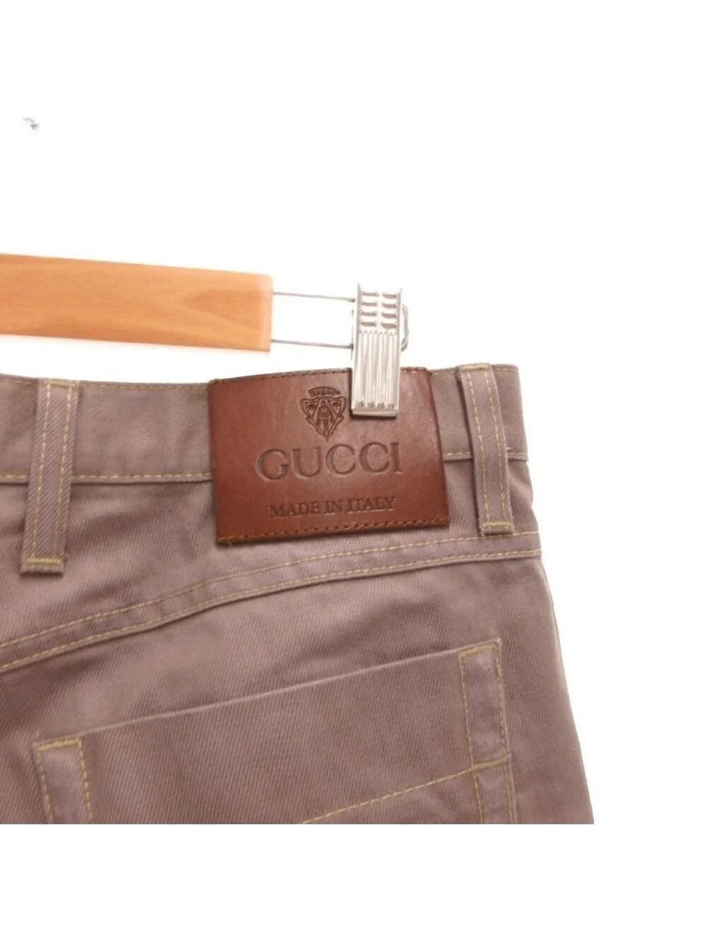 Gucci Denim Pants Jeans Skinny Cotton Gray 46